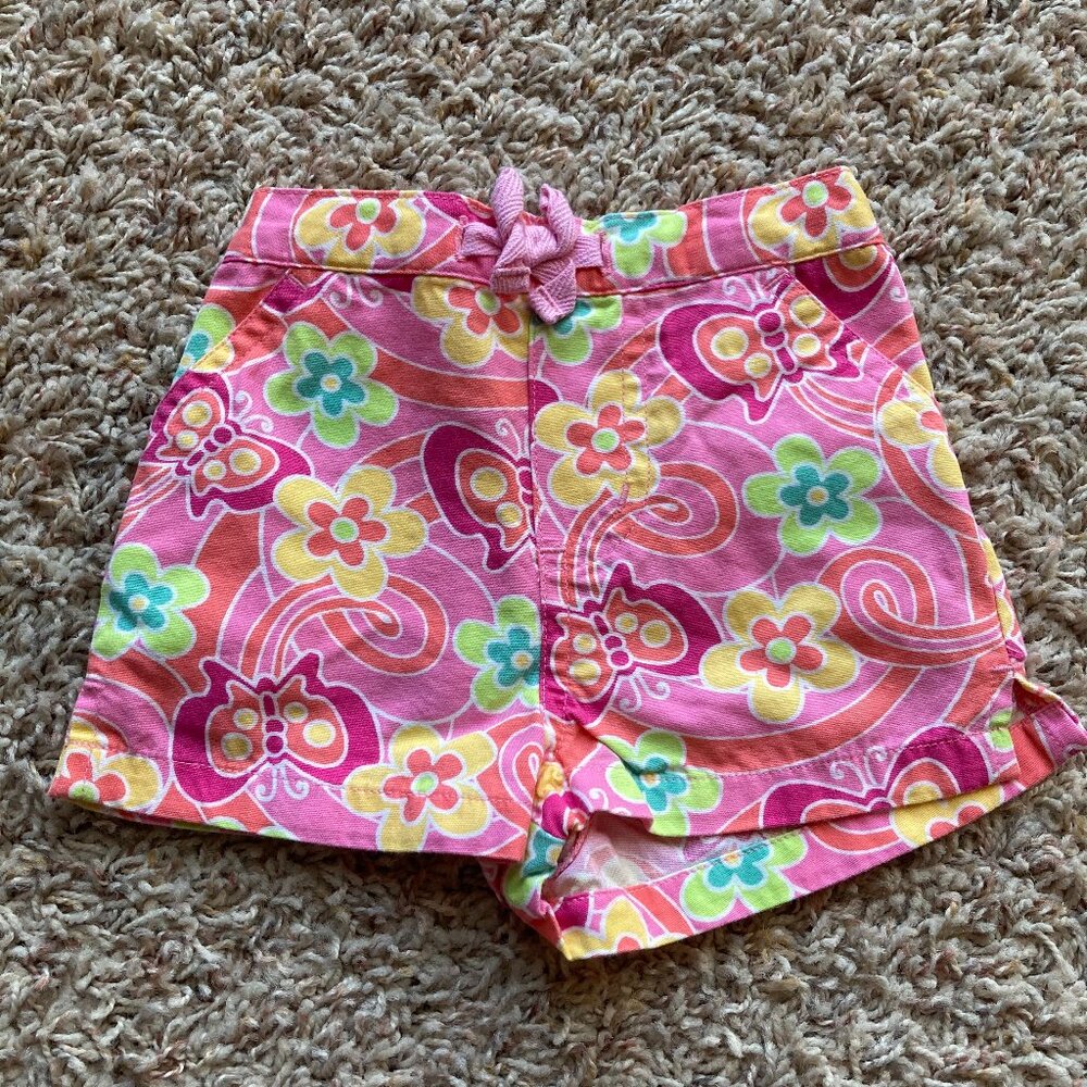 Circo Pink Pattern Shorts Size 6mo